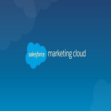 Marketing Cloud Dreamforce To You 2015 Italy
