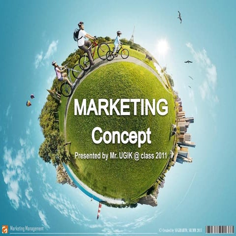 Marketing concepts
