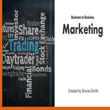 Business-to-Business Marketing 
