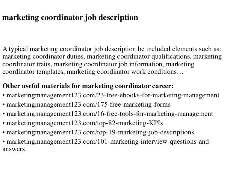 marketing coordinator interview