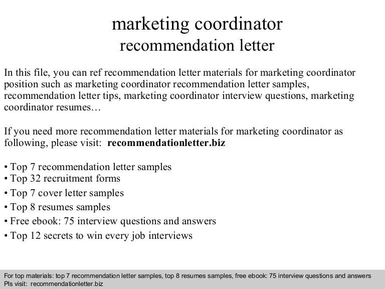 marketing coordinator interview
