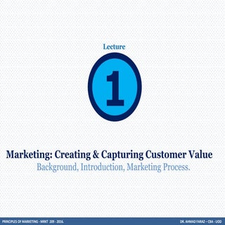 Marketing creating and capturing cu...