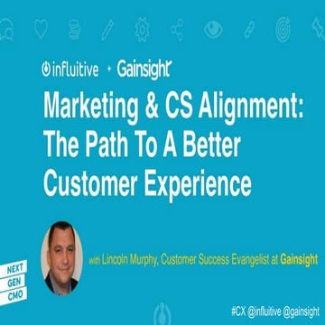 Marketing & CS Aligning The Path To A Better Customer Experience