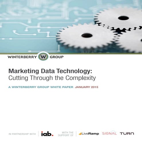 Winterberry & USA IAB - Marketing data white paper Jan 2015