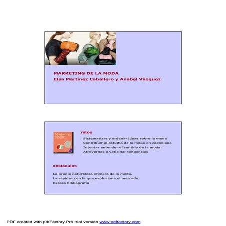 Marketing De La Moda