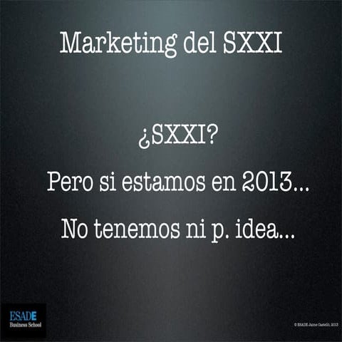 Marketing del sxxi jaime castelló