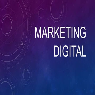5 pasos para desarrollar un plan de Marketing Digital | PDF