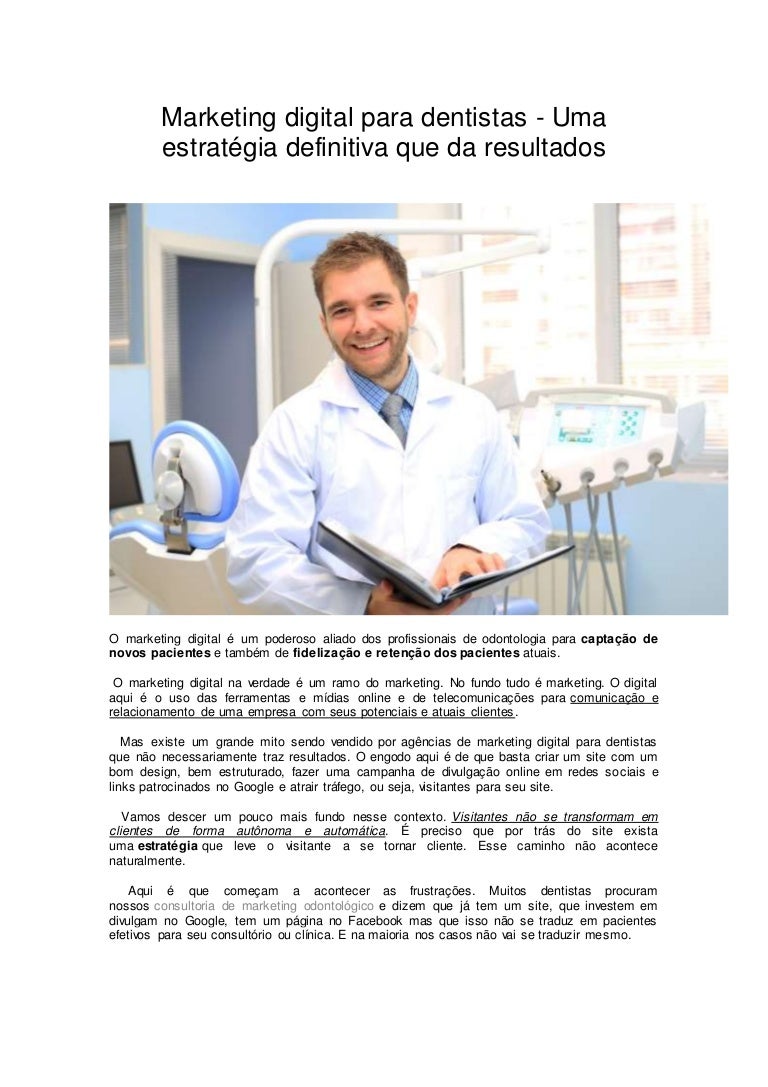 Menggapai Senyum Sehat, Menggapai Pasien Baru: Strategi Marketing Digital untuk Dokter Gigi