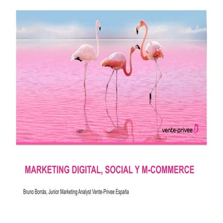 Marketing digital, social y m-commerce