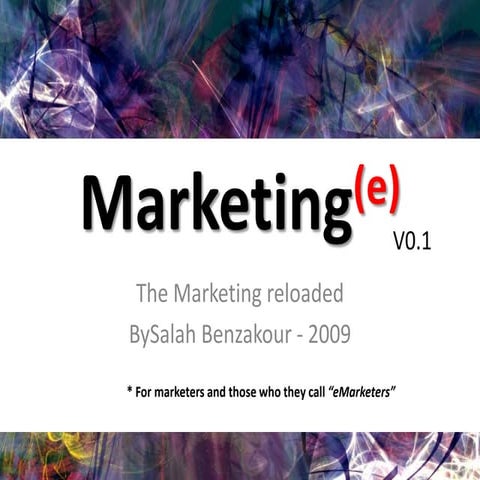 Marketing(e) V0.1 Eng