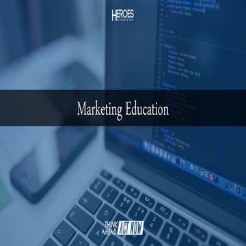 Marketing education