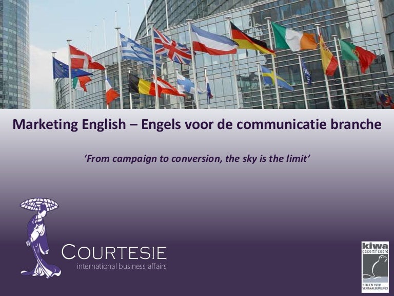 Marketing English