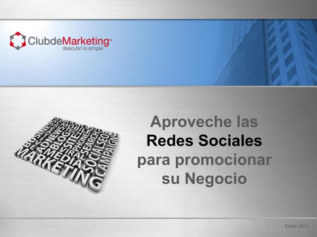 Marketing en redes sociales