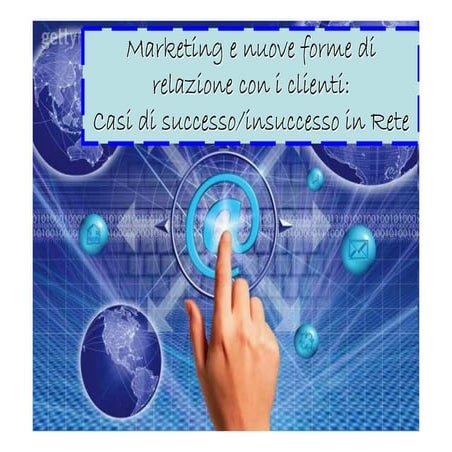 Marketing E Nuove Forme Di Relazione 