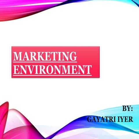 Marketing Environment