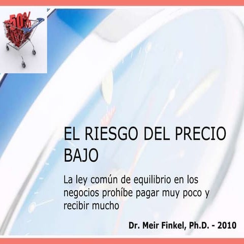 Marketing Estrategia de Precio