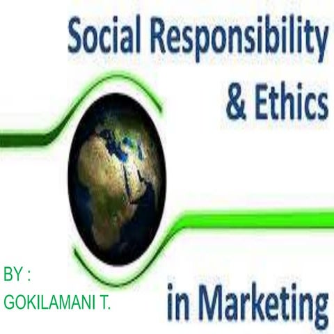 Marketing ethics