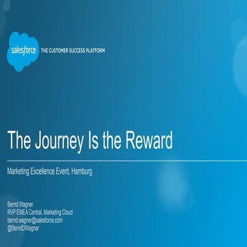 The Journey is the Reward