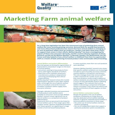 Marketing farm animal welfare   emma roe
