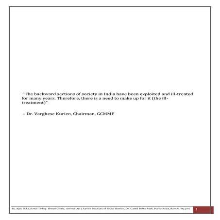 AMUL C & F AND TRANSPORTATION 