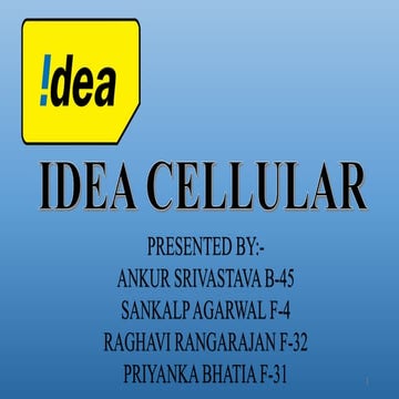 Idea cellular