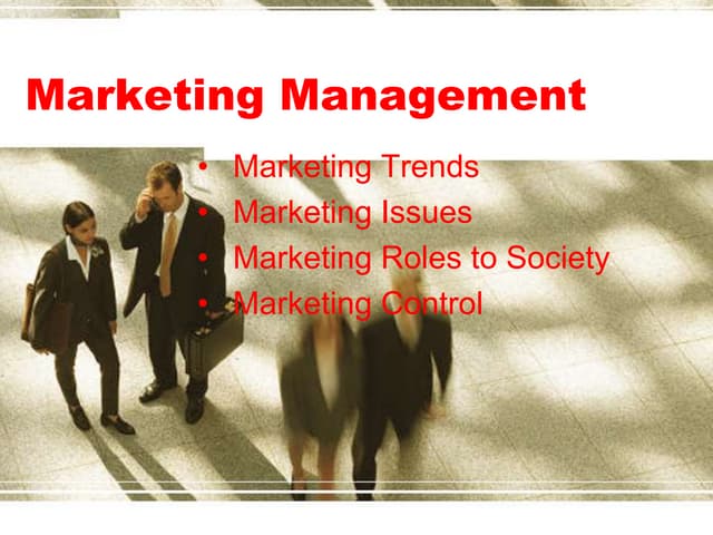 Marketing Trend