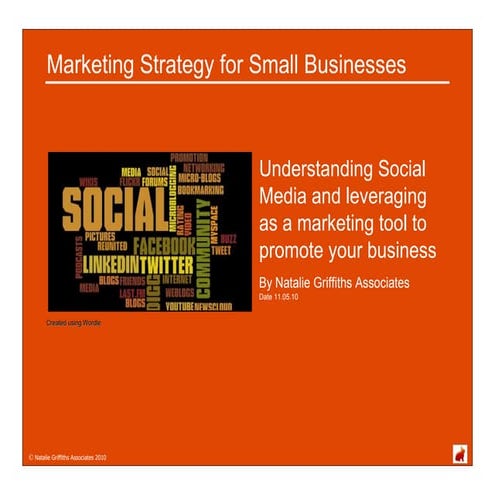 Marketing For Small Businesses Social Media Marketing