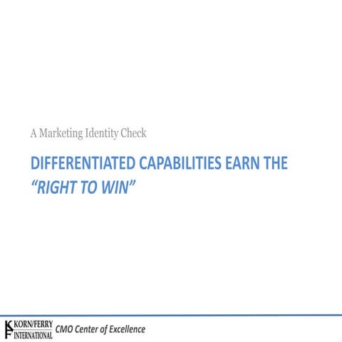 Marketing identity check kf