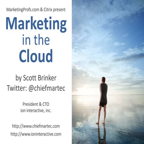 Marketing in the Cloud
