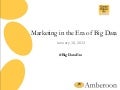 Marketing in the Big Data Era