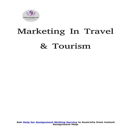 Marketing in travel &amp; tourism