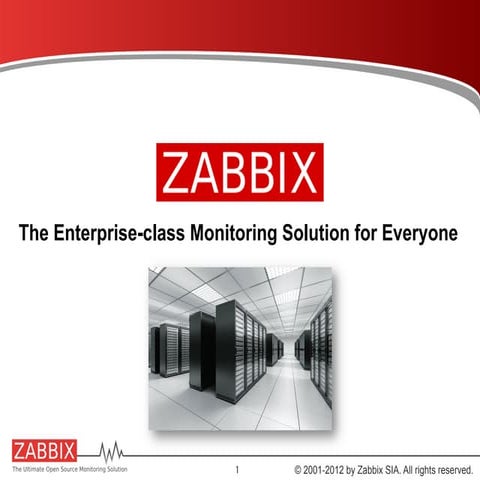 Zabbix製品・サービス紹介資料