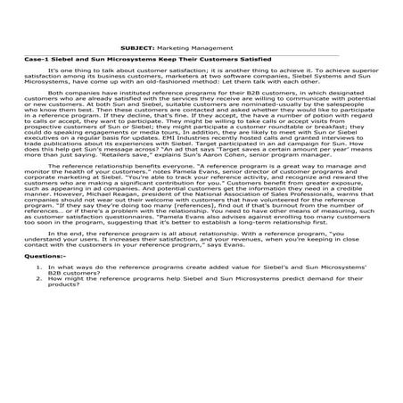 Marketing management