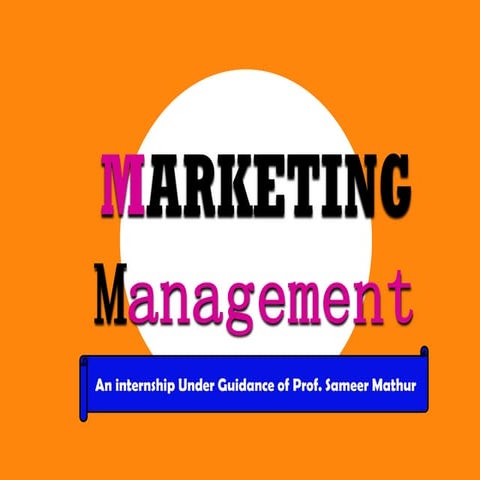 Marketing Management