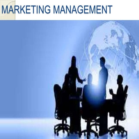Marketing management