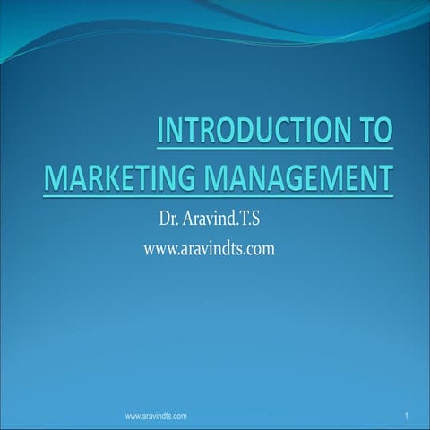 Marketing management 2