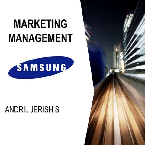 SAMSUNG-4P-SALES COMPARISON(2015)-SWOT -(MARKETING MANAGEMENT)