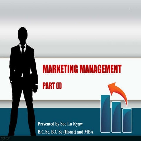 Marketing management   part i