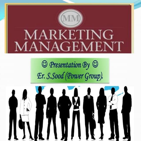 Marketing Management by Er. Shart Sood