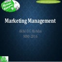 Marketing management 