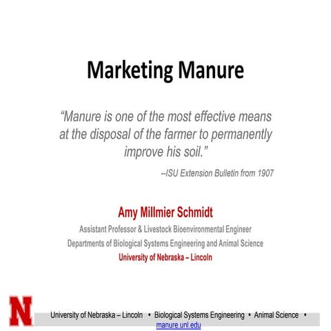 Marketing Manure   