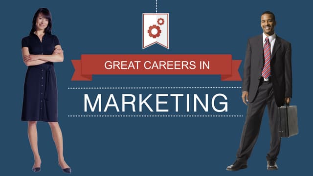 Marketing Careers: Men & Women 