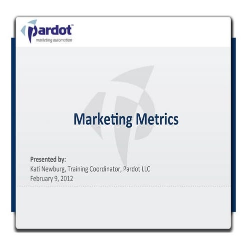 Mastering Marketing Metrics | PDF