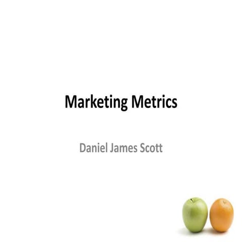 Marketing Metrics