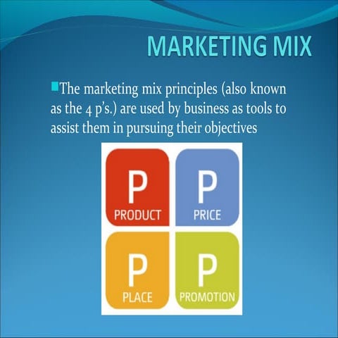 Marketing mix