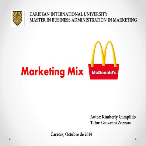 Marketing mix