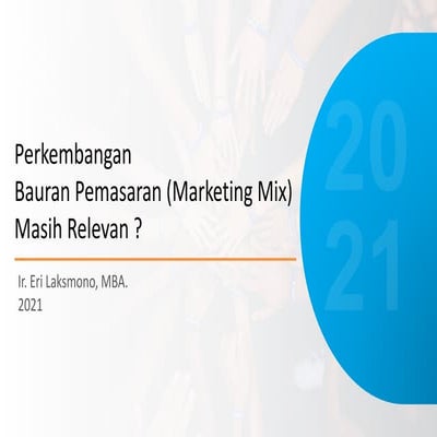 Perkembangan Bauran Pemasaran (Marketing Mix) | PPTX