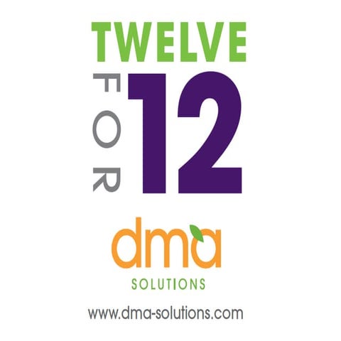 Twelve Marketing Musts for 2012