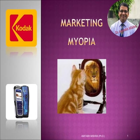 Marketing Myopia by Amitabh Mishra 