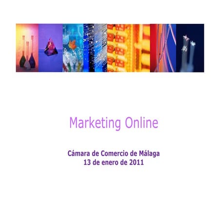Marketing online  camara de comercio de málaga